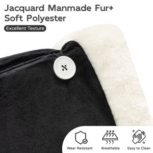 Cama <span class=keywords><strong>Triangular</strong></span> súper suave plegable personalizada de lujo para gatos, conveniente para almacenar animales pequeños, camas para cachorros y perros - Product Image 3
