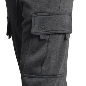 Fabricante de ropa Logotipo personalizado Pantalones de chándal en blanco Jogger Running Baggy Casual Pierna recta Pantalones de hombre lavados de algodón ancho - Product Image 6