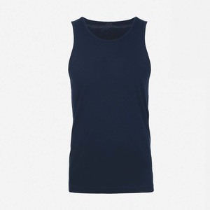 Camiseta sin mangas de algodón 100% para hombre, camiseta sin mangas que absorbe la humedad y transpirable para entrenamiento, Yoga, atletismo, gimnasio, entrenamiento físico - Product Image 3
