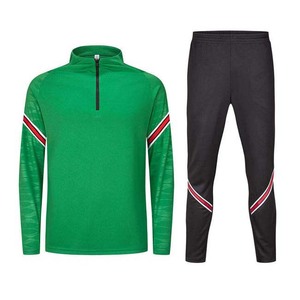 Survêtements d'entraînement pour hommes personnalisés 2024, 100% coton, respirants, deux pièces, hiver, fermeture éclair, logo personnalisé, design de survêtement - Product Image 4