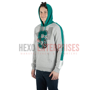 2024 français Terry à capuche Chenille broderie pull à capuche Chenille lettres en gros patchs personnalisés sweats à capuche - Product Image 2