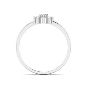Bijoux fins bague d'amour 925 en argent Sterling or décontracté dames fiançailles mariage fête anneaux femmes à la mode diamant bijoux - Product Image 3