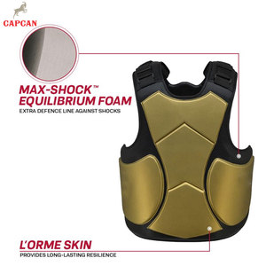 Protection de poitrine légère en cuir de haute qualité pour adultes, hommes et femmes - Protection intégrale de la poitrine, écologique et durable - Product Image 4