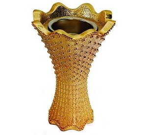 เตาบาคูร์โลหะอาหรับตกแต่งด้วยโลหะสไตล์วินเทจเตาบาคูร์อาหรับ - Product Image 1