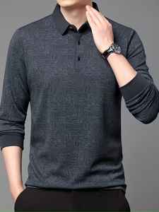 Nouveau Polo Homme Premium Manches Longues Été 2026 – T-shirt Polo 100% Coton Respirant pour Homme - Product Image 5