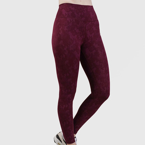 Leggings Personalizadas para Mujer OEM, Pantalones de Yoga Transpirables, Ropa Deportiva Elástica - Product Image 4