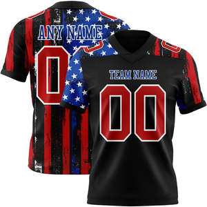 Jersey de Fútbol Americano Personalizado para Hombre, Talla Grande, Transpirable, de Malla que Absorbe la Humedad, Uniforme de Juego, Pantalones Cortos Estampados Personalizados - Product Image 2