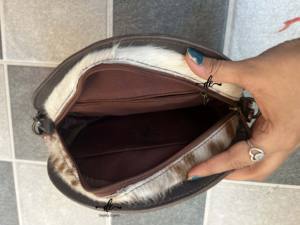 Nouveau sac à main élégant de style occidental, en cuir de vachette, avec des motifs sculptés à la main, sac bandoulière, sac à bandoulière, sac bohème pour femmes - Product Image 6