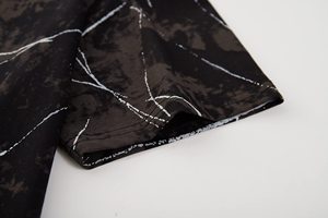 T-Shirt 100% in microfibra con stampa mista in poliestere ad asciugatura rapida da uomo T-Shirt da uomo con Logo stampato da uomo di alta qualità alla moda - Product Image 4