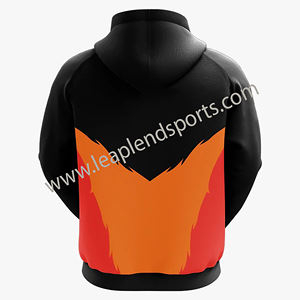 Sweat à capuche Boxy de luxe unisexe de haute qualité 100% coton éponge française sweats à capuche courts personnalisés et surdimensionnés pour l'hiver - Product Image 5