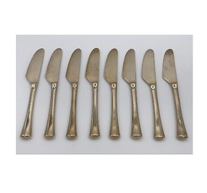 Couteau à beurre artisanat artisanat couteau à beurre en laiton personnalisé en gros ensemble vaisselle de table fournitures couteau à beurre en laiton - Product Image 1