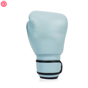 Gants de boxe en cuir de bonne qualité avec logo personnalisé pour la boxe gants de boxe respirants en cuir véritable de grande taille - Product Image 4