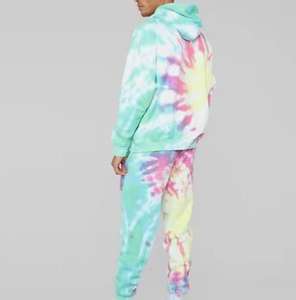 Survêtement d'hiver élégant unisexe 100% coton Sweat à capuche pour homme Pantalon de survêtement et cargo Jogging Wear Imprimé Survêtements 2 pièces - Product Image 3