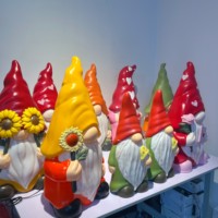 Valentijnsdag Hart Gnome met roze roos liefdesbrief Binnen/Buiten Romantische Decoratie Private Label Producent Groothandel Cadeauleverancier