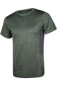 Mens Dry-Fit <b>Moisture</b> <b>Wicking</b> Active Athletic Performance 100% Cotton Fleece Fabric Short Sleeve Regular Fit T-<b>Shirt</b> China - Product Image 2