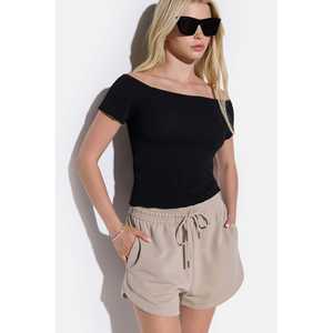 Blusa de Crepé con Hombros Descubiertos - Product Image 3