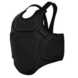 Protector de pecho de boxeo con logotipo personalizado, Protector de cuerpo de MMA de cuero, almohadilla antideslizante para el vientre de Kickboxing, equipo ligero de entrenamiento de artes marciales - Product Image 2