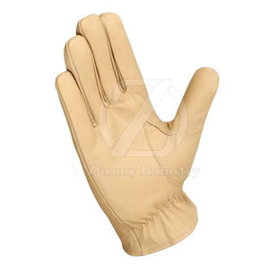 Gants de conduite en cuir souple les plus vendus - Fabrication sur mesure, légers, avec sangle de poignet réglable, antidérapants, toutes saisons, couleur et logo personnalisables - Product Image 6
