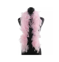 Boa de plumes de coq doux, moelleux, écologique, léger, fait main, résistant à l'abrasion, antibactérien, anti-boulochage, pour mariage
