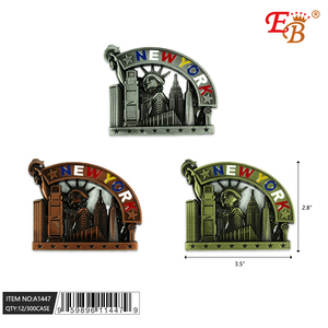 Aimant New York 3.5 \ "X2.8 \" 300pcs 25DZ/CS Collection d'aimants pour réfrigérateur - Product Image 1