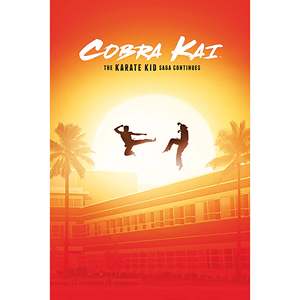 Cobra Kai Karate Kid : La Saga Se poursuit – Affiche sur toile et polyester, impression numérique, style déroulable pour décoration - Product Image 5