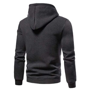 Ropa deportiva de Color gris oscuro, ropa de entrenamiento y jogging, chándales para hombre, Jersey transpirable de algodón de alta calidad, chándal de dos piezas - Product Image 4