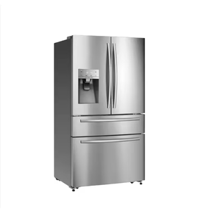 NOUVEAU ORIGINAL Réfrigérateur à portes françaises Smeta 516L en acier inoxydable avec distributeur d'eau et de glace - Product Image 1