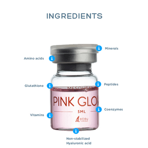 Booster Avanzato per la Cura della Pelle Sbiancante Coreano, per Professionisti della Cosmetologia, <span class=keywords><strong>Koru</strong></span> Pharma Mesoheal Pink Glow - Product Image 3