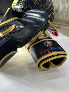 ถุงมือต่อยมวยแบบมืออาชีพสำหรับฝึกซ้อมถุงมือกีฬา MMA ถุงมือต่อยมวยออกแบบใหม่โลโก้ได้ตามต้องการ - Product Image 2