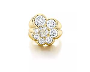 Anillo de Compromiso y Boda de Oro Sólido de 14K con Diamante Cultivado en Laboratorio de Corte Redondo, Estilo Romántico, Joyería Fina de Plata para Mujer, Regalo de Aniversario - Product Image 1