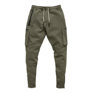Custom Logo <b>Men's</b> Plus Size Terry Trackpant Wholesale Blank Mid Waist Casual <b>Slim</b> <b>Fit</b> Waterproof Spandex/Nylon <b>Jogger</b> Pants - Product Image 5