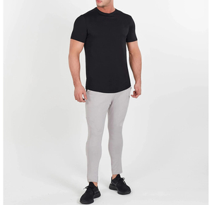 T-shirt d'entraînement décontracté pour hommes chauds à manches courtes Fitness Gym Training Bodybuilding Muscle Tee Séchage rapide - Product Image 5