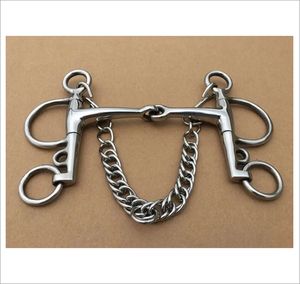 Nouveauté - Mors à cheval Weymouth en acier inoxydable de haute qualité pour le dressage - Product Image 1