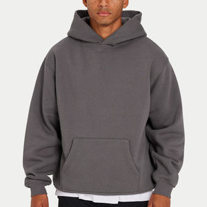 Sweat-shirt à capuche pour homme surdimensionné en coton 100% de qualité supérieure, streetwear, pull-over, sweat-shirt vierge, sweat-shirt de créateur pour homme - Product Image 3