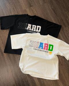 Fabricante personalizado ácido lavado camisetas lavado desgastado Vintage personalizado camisetas su propia marca de peso pesado camiseta - Product Image 1