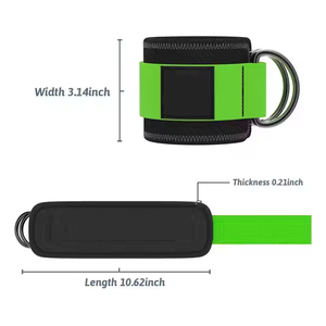 Correas de tobillo profesionales para gimnasio para máquinas de Cable correas ajustables fuertes para glúteos pierna núcleo entrenamiento de fuerza correas de tobillo - Product Image 5