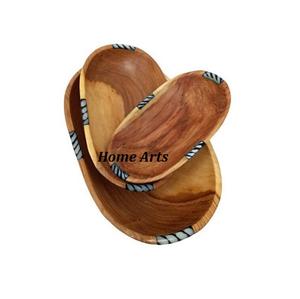 Diseño clásico de madera para servir aperitivos, cuenco para aperitivos, tamaño personalizado, forma redonda, cuenco para chocolates para uso doméstico - Product Image 6