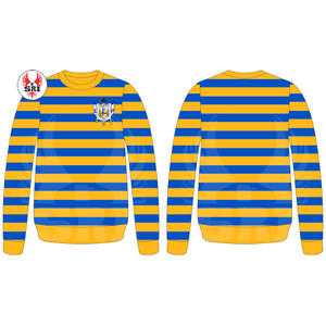 Sudaderas Mujer Cuello redondo personalizado Manga larga Azul Hermandad Sigma Gamma Rho Your Own Soror Nombre Número Chenille Sudadera - Product Image 2