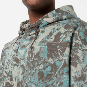 Sweat à capuche thermique camouflage imprimé personnalisé avec logo OEM en nylon imperméable pour le désert et la nuit - Product Image 6