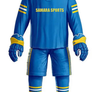 Ropa para adultos, uniforme de hockey sobre hielo, tamaño de manga completa, ropa de equipo, uniforme de hockey sobre hielo en stock, uniforme de equipo - Product Image 3