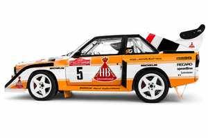 Audi Sport Quattro S1 E2 Rally Tribute 2 portes manuelle turbo AWD Hatchback blanc rouge orange design course - Product Image 4