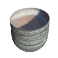 Promotion : Tête de raccordement elliptique en acier inoxydable forgé pour soudure à gaz, grand diamètre