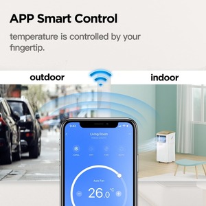 Aire Acondicionado Portátil de 9000 BTU con Control por Aplicación WiFi Inteligente, 3 en 1: Ventilador, Deshumidificador, R290, Temporizador de 24h, Función Follow Me, para Habitaciones de hasta 33m2 - Product Image 5