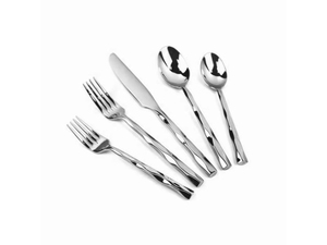 Modern Stainless Steel <b>Flatware</b> <b>Set</b> With Flower Design Handle Perfect For Wedding Kitchenware And Elegant Tabletop Settings - Product Image 4