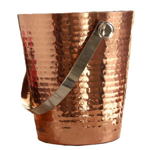 Grand bac à boissons en cuivre pour fêtes Bain à vin Refroidisseur de vin Cocktail Seau à glace Bacs à boissons - Product Image 3