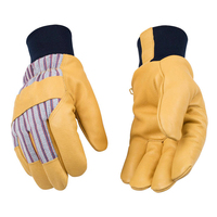 Guantes de Trabajo de Cuero de Seguridad con Logotipo Personalizado a Bajo Precio, Guantes de Trabajo de Cuero para Hombre para Protección de Manos