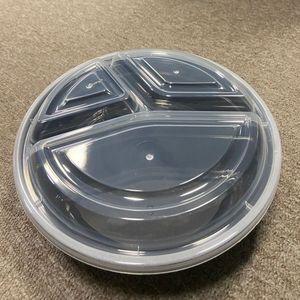 Contenedor de Plástico para Alimentos de 3 Compartimentos para Llevar, el Más Vendido de la Fábrica de Plásticos Hacamy en Vietnam - Product Image 1