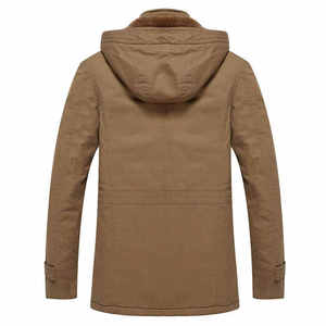 2024 100% haute qualité Logo personnalisé conception libre hommes veste hiver polaire vestes chaud épaissir vêtements d'extérieur hommes vestes d'hiver - Product Image 3