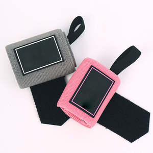Sangles de musculation d'hiver personnalisées en gros avec logo, nouveau design, bandes de poignet de fitness élégantes, sangles de gym pour l'exercice estival - Product Image 2
