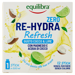 Distribuidor B2B de Suplementos de Hidratación con Magnesio, Agua de Coco, Vitamina D3 y Niacina, Empresa Italiana Equilibra - Product Image 1